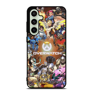 OVERWATCH GAMES ALL CHARACTERS Samsung Galaxy S24 FE Case Cover