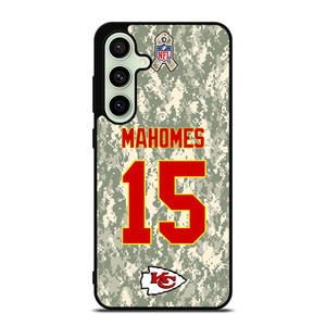 PATRICK MAHOMES KANSAS CITY CHIEFS CAMO KIT Samsung Galaxy S24 FE Case Cover