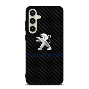 PEUGEOT CARBON EMBLEM Samsung Galaxy S24 FE Case Cover PEUGEOT CARBON EMBLEM Samsung Galaxy S24 FE Case Cover