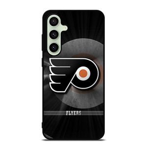 PHILADELPHIA FLYERS METAL EMBLEM Samsung Galaxy S24 FE Case Cover