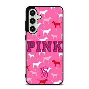 PINK DOG VICTORIA'S SECRET Samsung Galaxy S24 FE Case Cover PINK DOG VICTORIA'S SECRET Samsung Galaxy S24 FE Case Cover