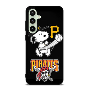 PITTSBURGH PIRATES SNOOPY BASEBALL Samsung Galaxy S24 FE Case Cover