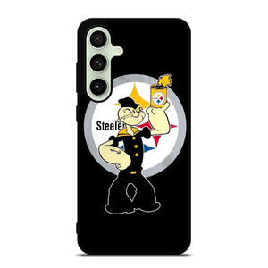 PITTSBURGH STEELERS FOOTBALL POPEYE CARTOON Samsung Galaxy S24 FE Case Cover