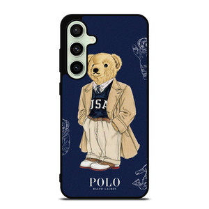 POLO RALPH LAURENT COAT BEAR Samsung Galaxy S24 FE Case Cover POLO RALPH LAURENT COAT BEAR Samsung Galaxy S24 FE Case Cover