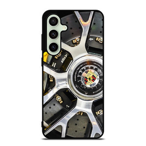 PORSCHE WHEEL CHROME Samsung Galaxy S24 FE Case Cover PORSCHE WHEEL CHROME Samsung Galaxy S24 FE Case Cover