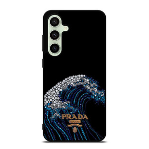 PRADA LOGO DIAMOND WAVE Samsung Galaxy S24 FE Case Cover PRADA LOGO DIAMOND WAVE Samsung Galaxy S24 FE Case Cover