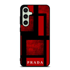 PRADA LOGO RED Samsung Galaxy S24 FE Case Cover PRADA LOGO RED Samsung Galaxy S24 FE Case Cover