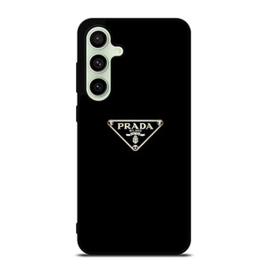 PRADA MILANO BLACK LOGO Samsung Galaxy S24 FE Case Cover PRADA MILANO BLACK LOGO Samsung Galaxy S24 FE Case Cover