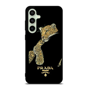 PRADA MILANO LEOPARD Samsung Galaxy S24 FE Case Cover PRADA MILANO LEOPARD Samsung Galaxy S24 FE Case Cover