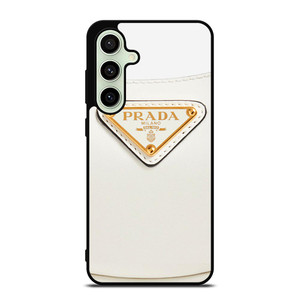 PRADA MILANO LOGO WHITE Samsung Galaxy S24 FE Case Cover PRADA MILANO LOGO WHITE Samsung Galaxy S24 FE Case Cover