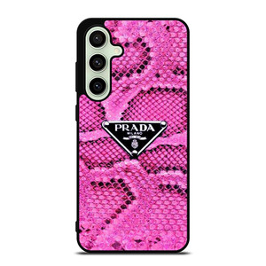 PRADA MILANO PINK SNAKE SKIN Samsung Galaxy S24 FE Case Cover PRADA MILANO PINK SNAKE SKIN Samsung Galaxy S24 FE Case Cover