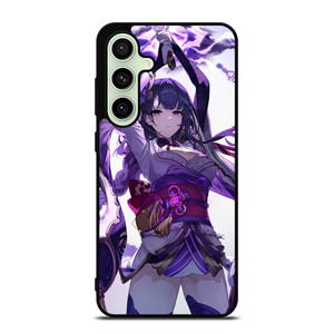 RAIDEN SHOGUN GENSHIN IMPACT GAMES Samsung Galaxy S24 FE Case Cover RAIDEN SHOGUN GENSHIN IMPACT GAMES Samsung Galaxy S24 FE Case Cover