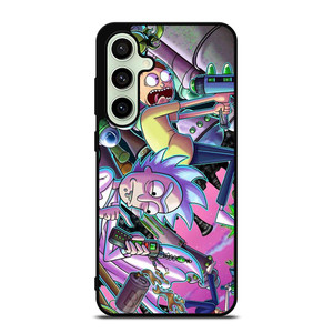 RICK AND MORTY CARTOON Samsung Galaxy S24 FE Case Cover RICK AND MORTY CARTOON Samsung Galaxy S24 FE Case Cover