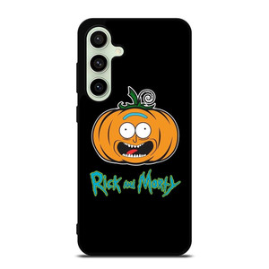 RICK AND MORTY HALLOWEEN PUMPKIN Samsung Galaxy S24 FE Case Cover