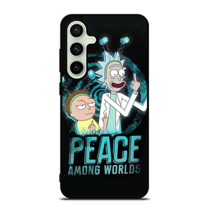 RICK AND MORTY PEACE AMONG WORLDS Samsung Galaxy S24 FE Case Cover RICK AND MORTY PEACE AMONG WORLDS Samsung Galaxy S24 FE Case Cover