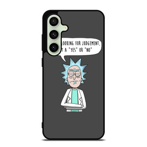 RICK AND MORTY QUOTE Samsung Galaxy S24 FE Case Cover RICK AND MORTY QUOTE Samsung Galaxy S24 FE Case Cover