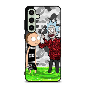 RICK AND MORTY RICK BAPE Samsung Galaxy S24 FE Case Cover RICK AND MORTY RICK BAPE Samsung Galaxy S24 FE Case Cover