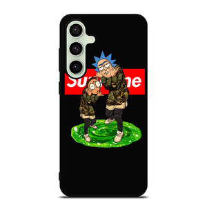 RICK AND MORTY SUPREME Samsung Galaxy S24 FE Case Cover RICK AND MORTY SUPREME Samsung Galaxy S24 FE Case Cover
