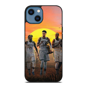 MILWAUKEE BUCKS NBA CHAMPIONS PLAYER iPhone 14 Case Cover MILWAUKEE BUCKS NBA CHAMPIONS PLAYER iPhone 14 Case Cover