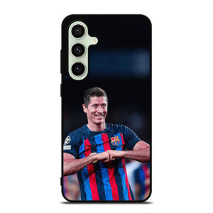 ROBERT LEWANDOWSKI BARCELONA Samsung Galaxy S24 FE Case Cover ROBERT LEWANDOWSKI BARCELONA Samsung Galaxy S24 FE Case Cover