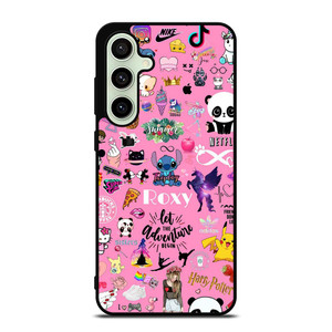 ROXY CARTOON PINK COLLAGE Samsung Galaxy S24 FE Case Cover