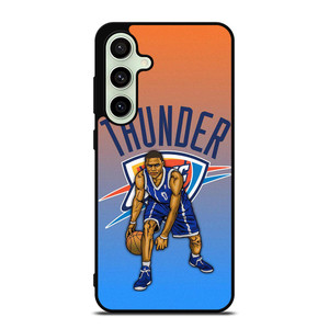 RUSSELL WESTBROOK OKC OKLAHOMA CITY THUNDER 2 Samsung Galaxy S24 FE Case Cover
