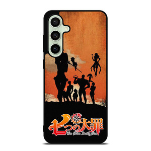 SEVEN DEADLY SINS ANIME SILHOUETTE Samsung Galaxy S24 FE Case Cover