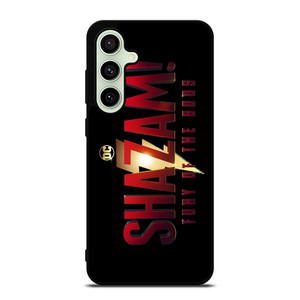 SHAZAM FURY OF THE GODS LOGO Samsung Galaxy S24 FE Case Cover