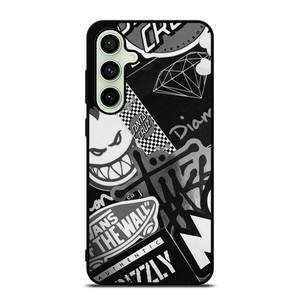 SKATEBOARD BRAND LOGO COLLECTION Samsung Galaxy S24 FE Case Cover