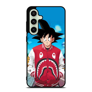 SON GOKU SUPREME BAPE SHARK Samsung Galaxy S24 FE Case Cover SON GOKU SUPREME BAPE SHARK Samsung Galaxy S24 FE Case Cover