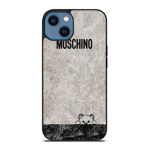 MOSCHINO TOY FUR MARBLE  iPhone 14 Case Cover MOSCHINO TOY FUR MARBLE  iPhone 14 Case Cover