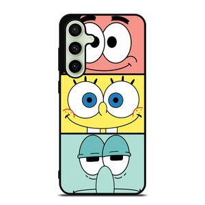 SPONGEBOB PATRICK SQUIDWARD CARTOON Samsung Galaxy S24 FE Case Cover