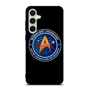 STARFLEET COMMAND BADGE 2 Samsung Galaxy S24 FE Case Cover STARFLEET COMMAND BADGE 2 Samsung Galaxy S24 FE Case Cover