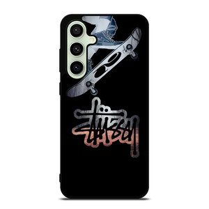STUSSY SKATEBOARD LOGO Samsung Galaxy S24 FE Case Cover