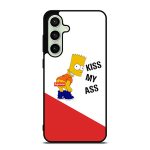 SUPREME BART SIMPSON KISS MY ASS Samsung Galaxy S24 FE Case Cover SUPREME BART SIMPSON KISS MY ASS Samsung Galaxy S24 FE Case Cover
