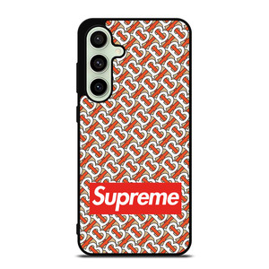 SUPREME BURBERRY Samsung Galaxy S24 FE Case Cover SUPREME BURBERRY Samsung Galaxy S24 FE Case Cover