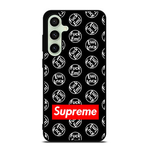 SUPREME FUCK EM Samsung Galaxy S24 FE Case Cover SUPREME FUCK EM Samsung Galaxy S24 FE Case Cover
