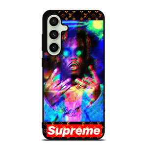 SUPREME LV LOUIS VUITTON JUICE WRLD Samsung Galaxy S24 FE Case Cover