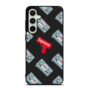SUPREME MONEY GUN Samsung Galaxy S24 FE Case Cover SUPREME MONEY GUN Samsung Galaxy S24 FE Case Cover