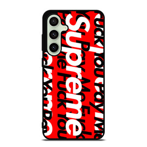 SUPREME PAY ME FUCK YOU Samsung Galaxy S24 FE Case Cover SUPREME PAY ME FUCK YOU Samsung Galaxy S24 FE Case Cover
