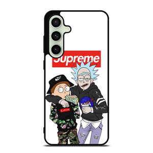 SUPREME RICK AND MORTY Samsung Galaxy S24 FE Case Cover