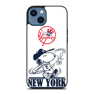 NEW YORK YANKEES SNOOPY BADGE iPhone 14 Case Cover NEW YORK YANKEES SNOOPY BADGE iPhone 14 Case Cover