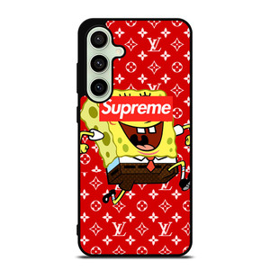 SUPREME SPONGEBOB Samsung Galaxy S24 FE Case Cover SUPREME SPONGEBOB Samsung Galaxy S24 FE Case Cover