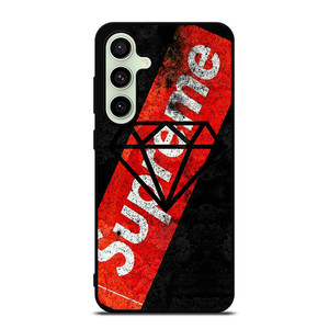 SUPREME X DIAMOND SUPPLY CO BLACK Samsung Galaxy S24 FE Case Cover SUPREME X DIAMOND SUPPLY CO BLACK Samsung Galaxy S24 FE Case Cover