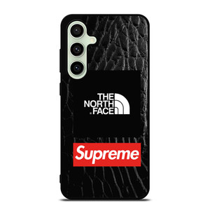 SUPREME X THE NORTH FACE LEATHER Samsung Galaxy S24 FE Case Cover SUPREME X THE NORTH FACE LEATHER Samsung Galaxy S24 FE Case Cover