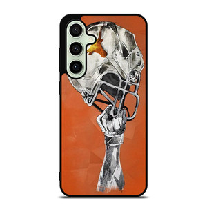TEXAS LONGHORNS FOOTBALL HELMET Samsung Galaxy S24 FE Case Cover
