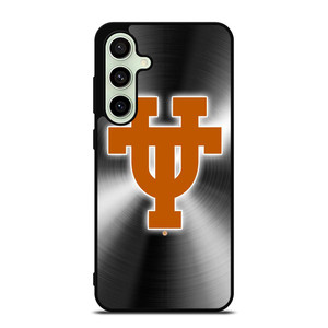 TEXAS LONGHORNS METAL LOGO Samsung Galaxy S24 FE Case Cover