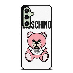 THIS IS NOT MOSCHINO TOY BEAR PINK Samsung Galaxy S24 FE Case Cover THIS IS NOT MOSCHINO TOY BEAR PINK Samsung Galaxy S24 FE Case Cover
