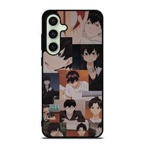 TOBIO KAGEYAMA HAIKYUU ANIME COLLAGE Samsung Galaxy S24 FE Case Cover TOBIO KAGEYAMA HAIKYUU ANIME COLLAGE Samsung Galaxy S24 FE Case Cover