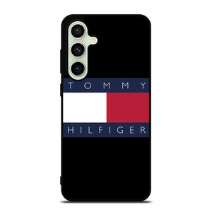 TOMMY HILFIGER BLACK LOGO Samsung Galaxy S24 FE Case Cover TOMMY HILFIGER BLACK LOGO Samsung Galaxy S24 FE Case Cover